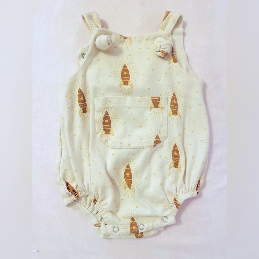 Kate Quinn Summer Rocket Bubble Suit 6-12 Months EUC